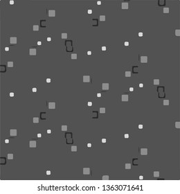 Abstract vector monochrome background. Halftone illustration pattern