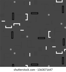 Abstract vector monochrome background. Halftone illustration pattern