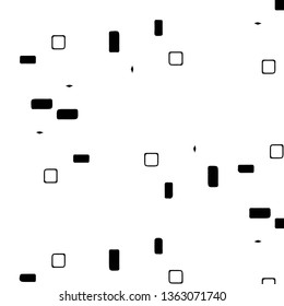 Abstract vector monochrome background. Halftone illustration pattern