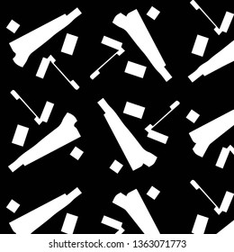 Abstract vector monochrome background. Halftone illustration pattern