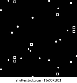 Abstract vector monochrome background. Halftone illustration pattern