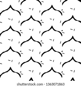 Abstract vector monochrome background. Halftone illustration pattern