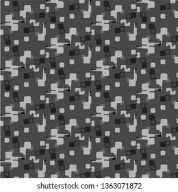 Abstract vector monochrome background. Halftone illustration pattern