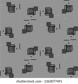 Abstract vector monochrome background. Halftone illustration pattern