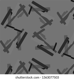 Abstract vector monochrome background. Halftone illustration pattern