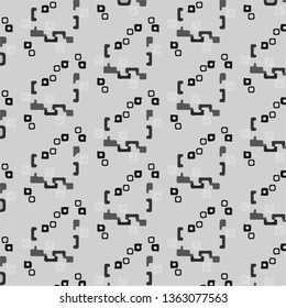 Abstract vector monochrome background. Halftone illustration pattern