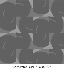 Abstract vector monochrome background. Halftone illustration pattern