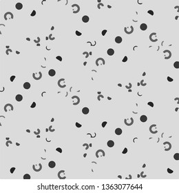 Abstract vector monochrome background. Halftone illustration pattern
