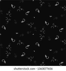 Abstract vector monochrome background. Halftone illustration pattern