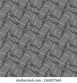 Abstract vector monochrome background. Halftone illustration pattern