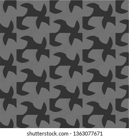 Abstract vector monochrome background. Halftone illustration pattern