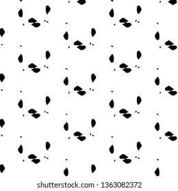 Abstract vector monochrome background. Halftone illustration pattern