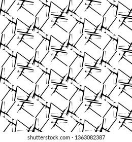 Abstract vector monochrome background. Halftone illustration pattern