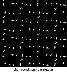 Abstract vector monochrome background. Halftone illustration pattern