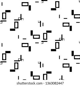 Abstract vector monochrome background. Halftone illustration pattern