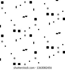 Abstract vector monochrome background. Halftone illustration pattern