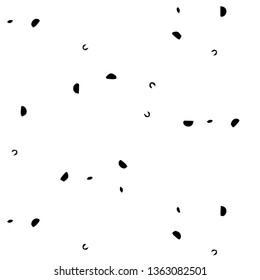 Abstract vector monochrome background. Halftone illustration pattern