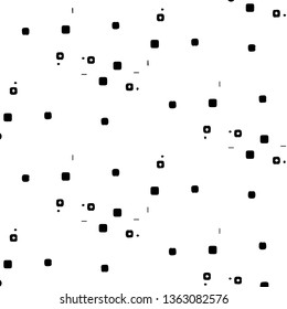 Abstract vector monochrome background. Halftone illustration pattern