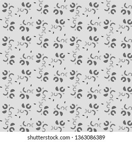 Abstract vector monochrome background. Halftone illustration pattern