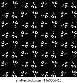 Abstract vector monochrome background. Halftone illustration pattern