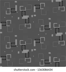 Abstract vector monochrome background. Halftone illustration pattern