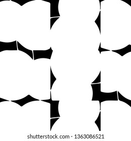 Abstract vector monochrome background. Halftone illustration pattern