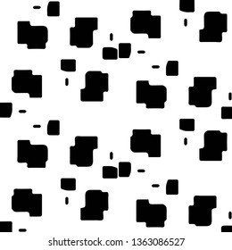 Abstract vector monochrome background. Halftone illustration pattern