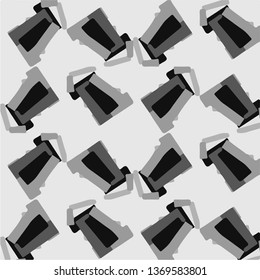 Abstract vector monochrome background. Halftone illustration pattern