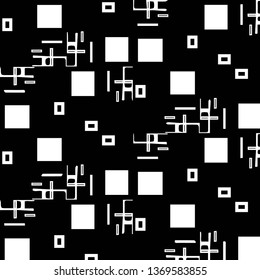 Abstract vector monochrome background. Halftone illustration pattern