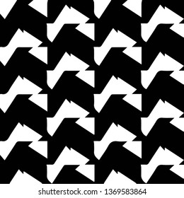 Abstract vector monochrome background. Halftone illustration pattern