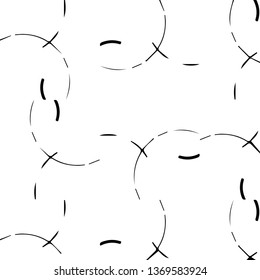 Abstract vector monochrome background. Halftone illustration pattern