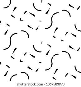 Abstract vector monochrome background. Halftone illustration pattern