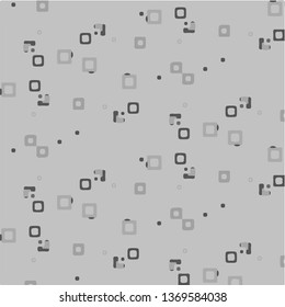 Abstract vector monochrome background. Halftone illustration pattern