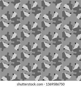 Abstract vector monochrome background. Halftone illustration pattern