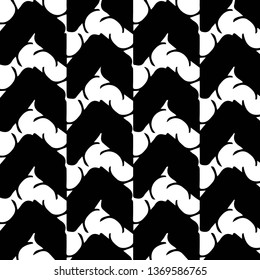 Abstract vector monochrome background. Halftone illustration pattern