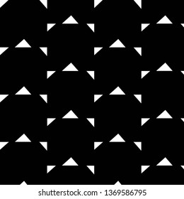 Abstract vector monochrome background. Halftone illustration pattern