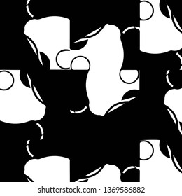 Abstract vector monochrome background. Halftone illustration pattern