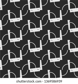 Abstract vector monochrome background. Halftone illustration pattern
