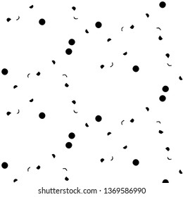 Abstract vector monochrome background. Halftone illustration pattern