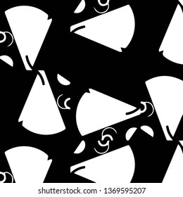 Abstract vector monochrome background. Halftone illustration pattern
