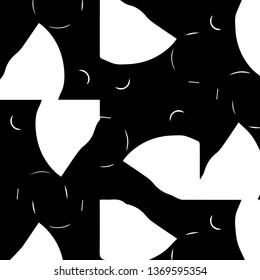 Abstract vector monochrome background. Halftone illustration pattern