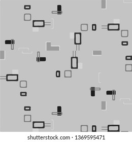 Abstract vector monochrome background. Halftone illustration pattern