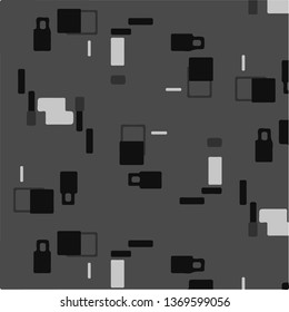 Abstract vector monochrome background. Halftone illustration pattern