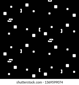 Abstract vector monochrome background. Halftone illustration pattern