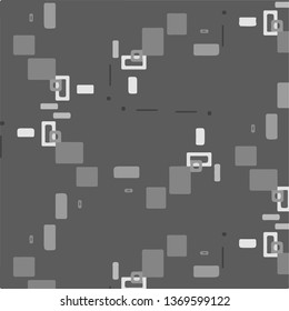 Abstract vector monochrome background. Halftone illustration pattern