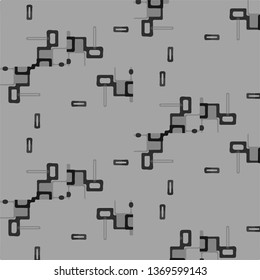 Abstract vector monochrome background. Halftone illustration pattern