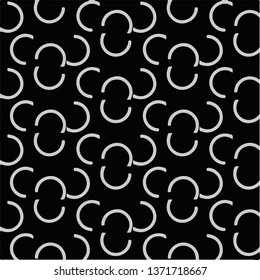 Abstract vector monochrome background. Halftone illustration pattern