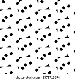 Abstract vector monochrome background. Halftone illustration pattern