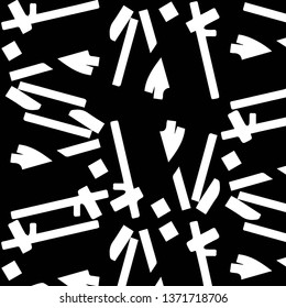 Abstract vector monochrome background. Halftone illustration pattern