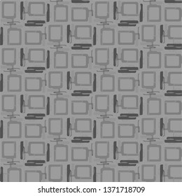 Abstract vector monochrome background. Halftone illustration pattern